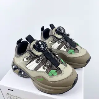 Salomon XT-QUEST 2 leather series rotating button children’s shoes