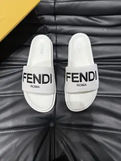 Fendi luxury slippers