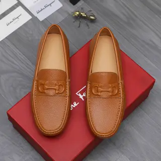 Salvatore Ferragamo business slip-on men’s shoes