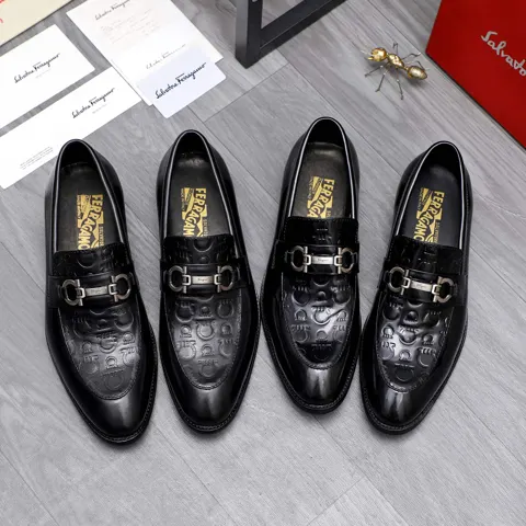 Salvatore Ferragamo business slip-on shoes