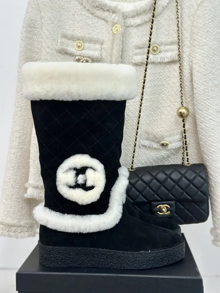 Chanel Double C Boots