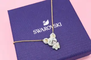 Swarovski Cartoon Zodiac Rat Series Clavicle Necklace