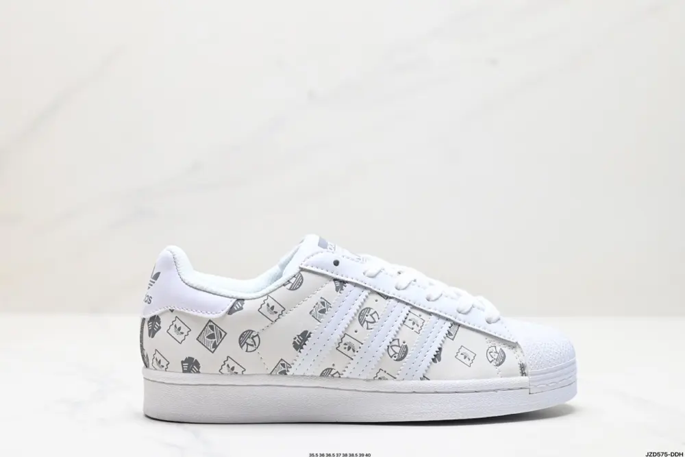 Adidas Originals Superstar shell head series low-top classic versatile casual sports shoes HQ6668