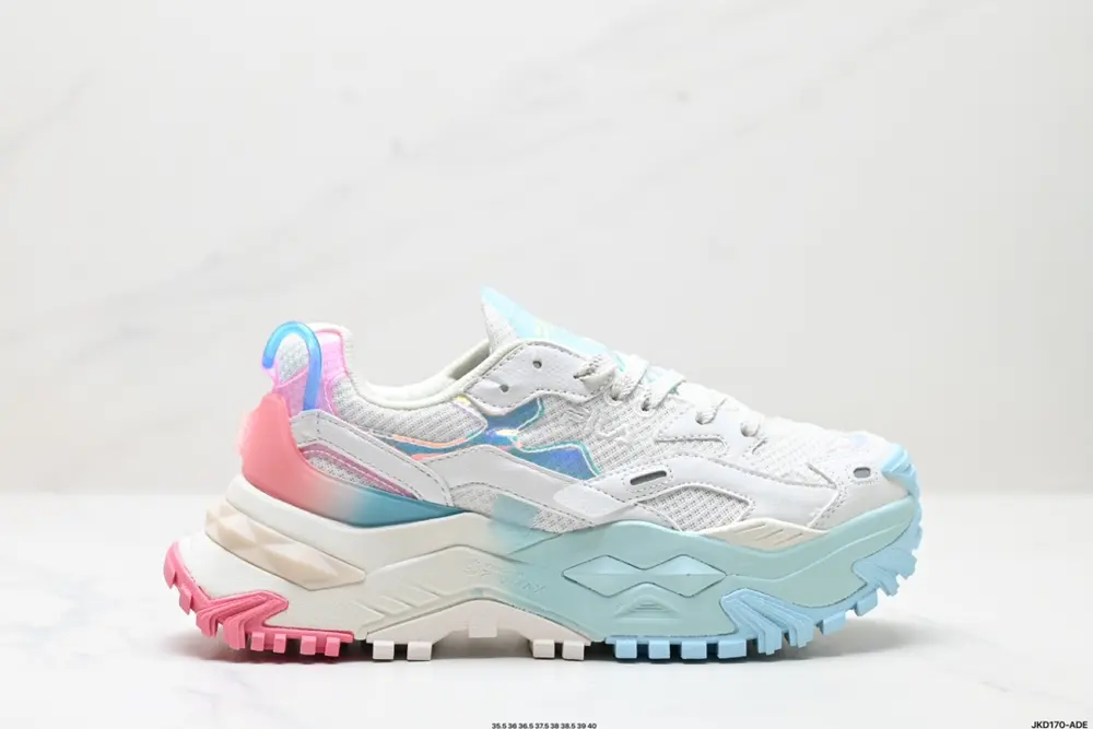 FILA FUSION Fila fashion brand BIANCO fabric synthetic leather hard candy stitching shock T12W321301FSG