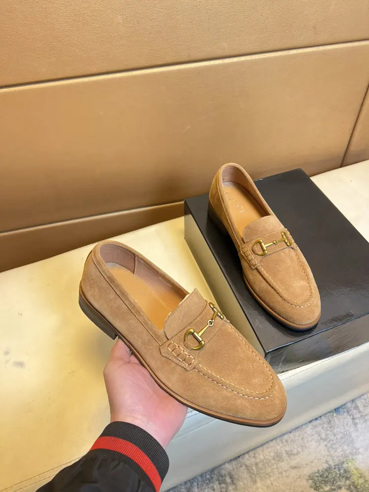 Gucci casual leather shoes. Counter purchase Casual shoes Original leather imported from