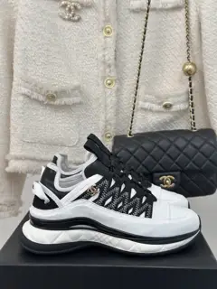 Chanel retro casual shoes and sneakers