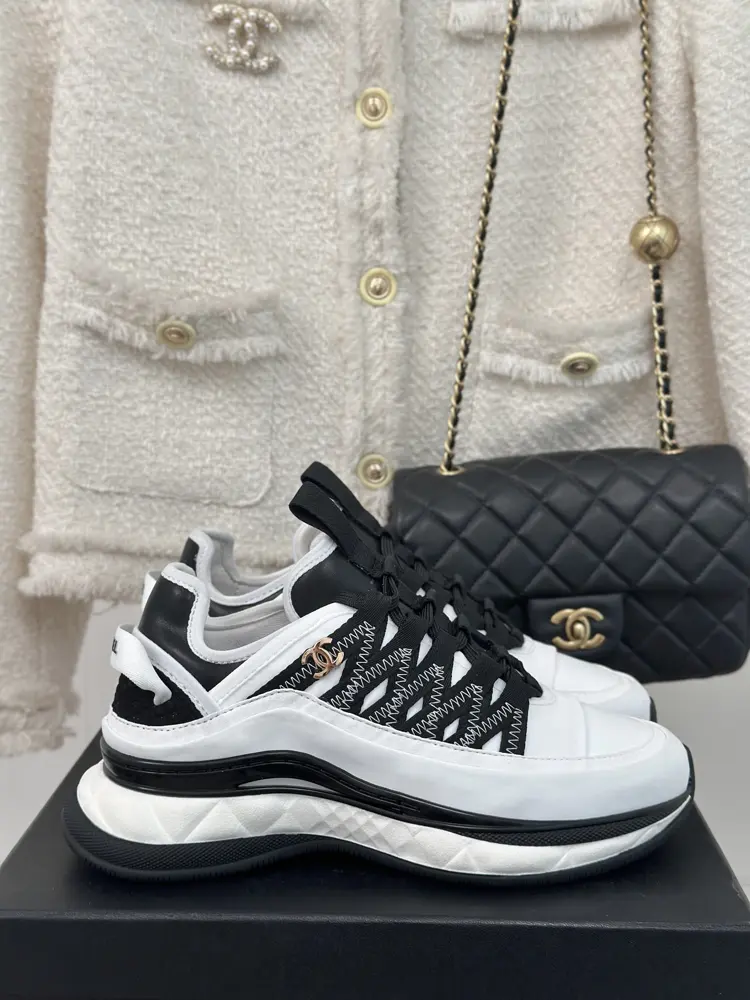 Chanel retro casual shoes and sneakers