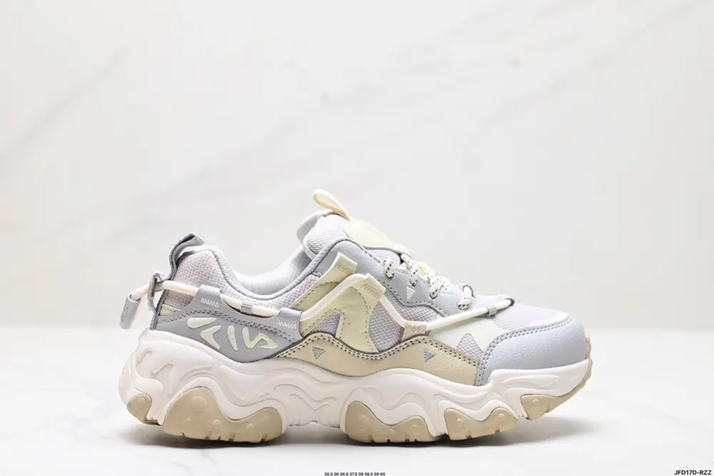 FILA FLUID 5 Cat Claw 5.0 Simple and comfortable Non-slip wear-resistant low-top dad shoes F12W412105FLV