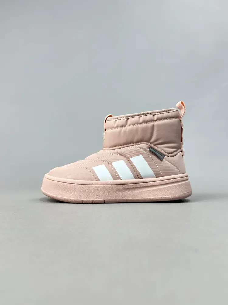 Adidas ADIPUFF MID warm casual cotton shoes for both boys and girls