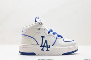 MLB high-top sneakers for men and women 2023 new NY thick-soled retro sneakers lightweight
