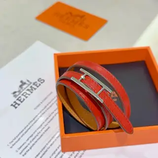 Hermes Latest model of leather bracelet