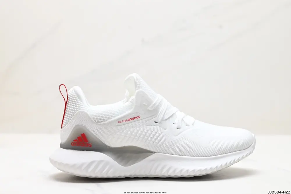 Adidas Alphabounce Alpha High Elastic Continental Shark Gill Pattern Outsole Casual Sports DB0205