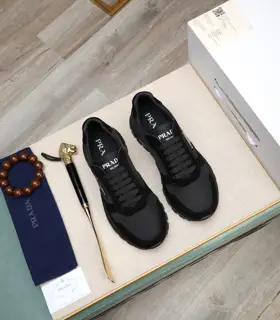 Prada casual shoes upper Italian imported calfskin breathable leather lining @ suitable for