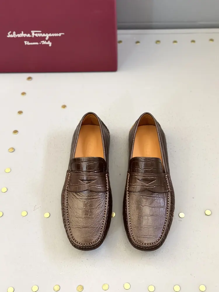 Salvatore Ferragamo GANCINI Buckle Moccasin. A modern interpretation of the classic