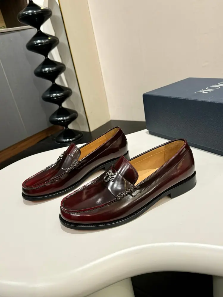 Dior men’s business casual leather shoes