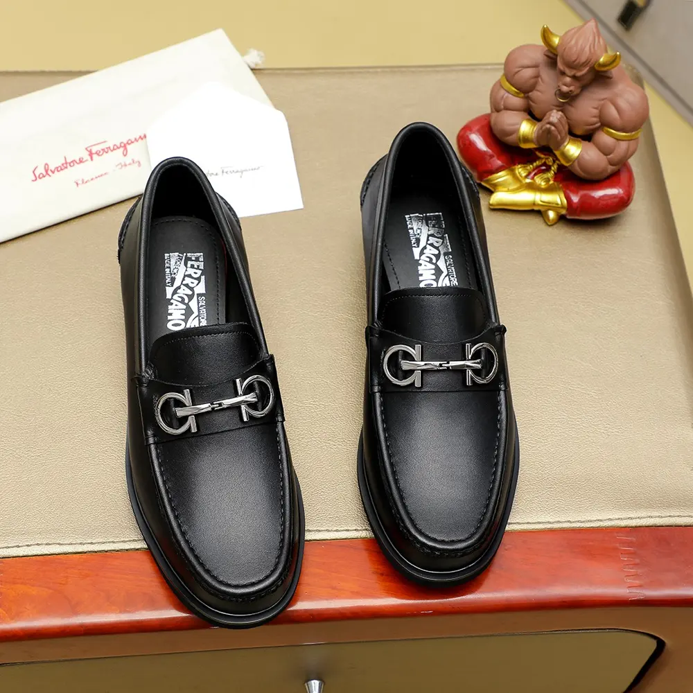 Salvatore Ferragamo casual slip-on shoes Official website original 1:1 mold