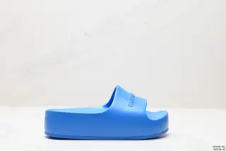 BALENCIAGA CHUNKY Slide Sandals Slide sandals with molded rubber footbed and debossed
