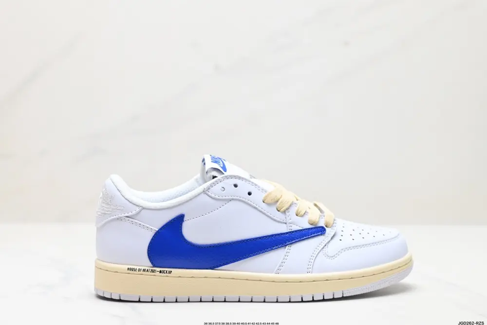 Nike AJ1 reverse hook Travis Scott x Air Jordan 1 ” Reverse Mocha “AJ1 Joe 1 TS Lightning DM7866-168