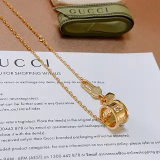 Gucci necklace 2024 latest chain with higher grade