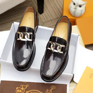 Tods classic men’s leather shoes Synchronize with the official website