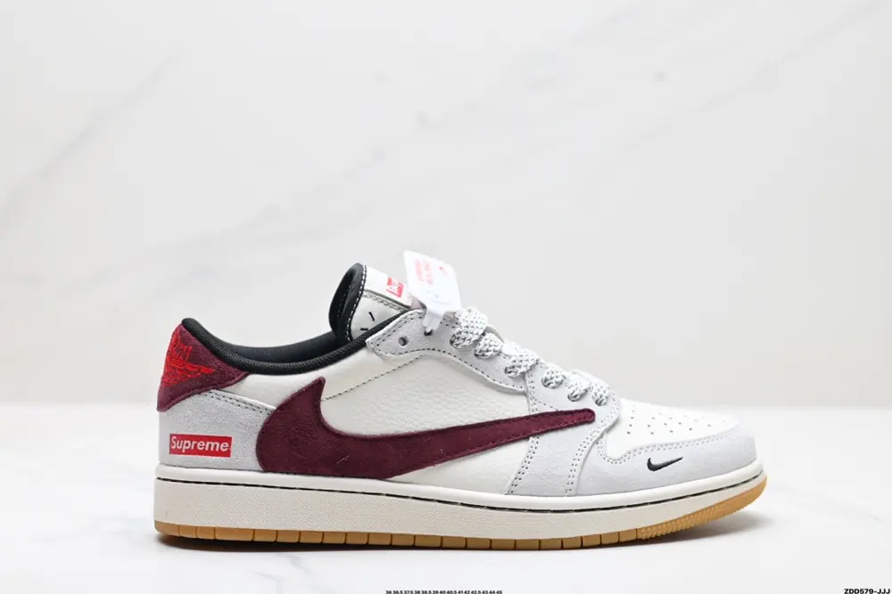 Nike AJ1 Travis Scott x Air Jordan 1 “Reverse Mocha” AJ1 Joe 1 TS Lightning Joint Inverted HD2258-615
