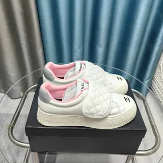 Chanel loafers original calfskin panda shoes