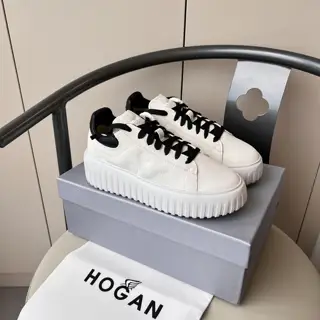 HOGAN color matching sneakers/panda shoes/casual shoes