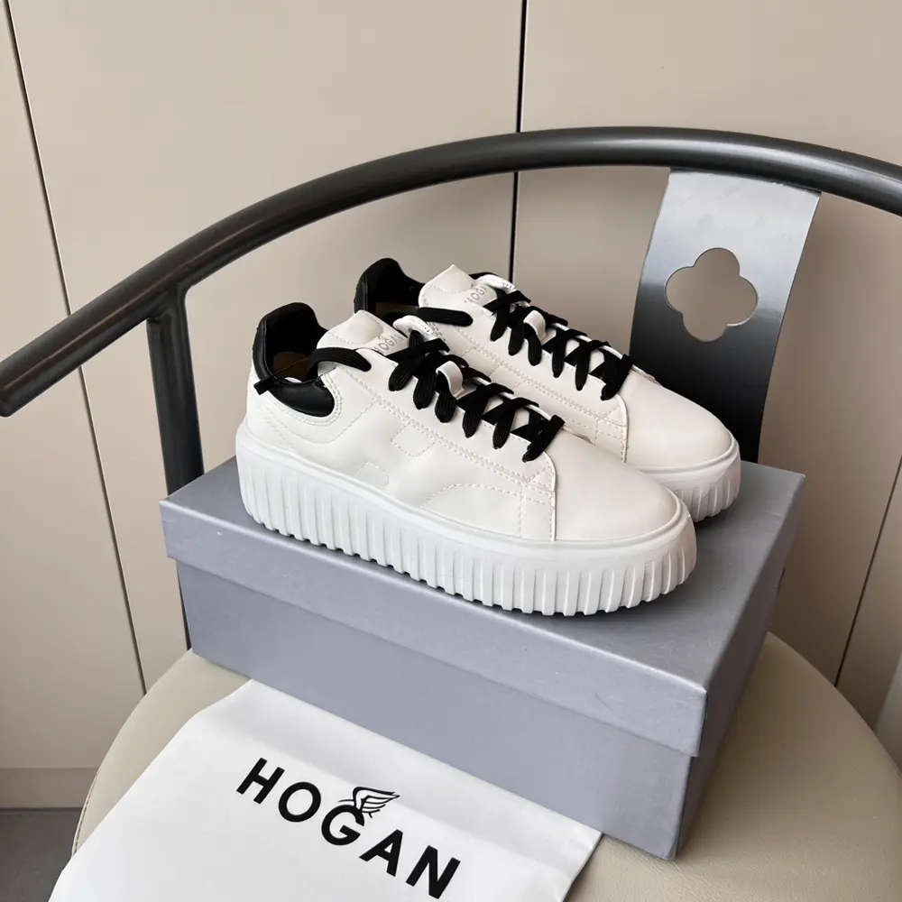 HOGAN color matching sneakers/panda shoes/casual shoes