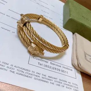 Gucci bracelets are handmade