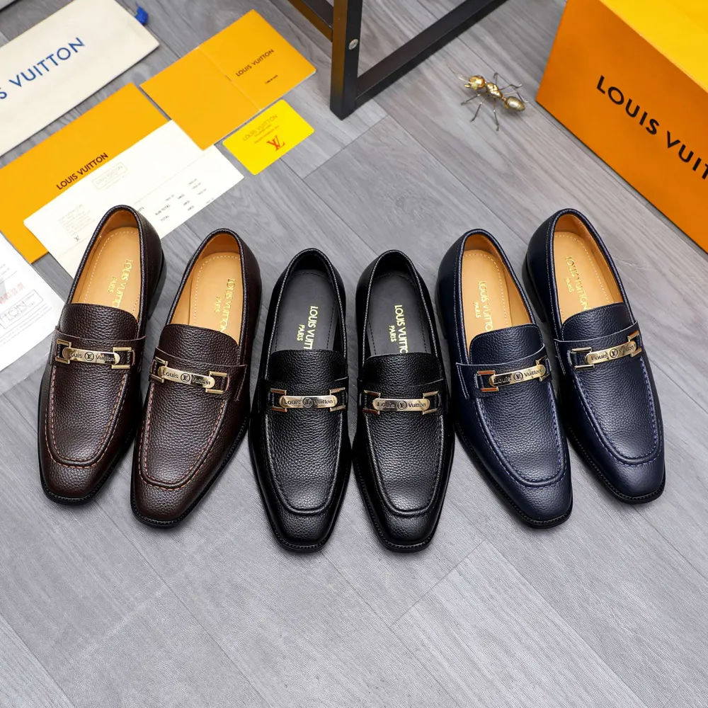 Louis Vuitton business formal leather shoes
