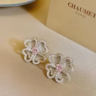 Chaumet Wave Honeycomb Series Earrings