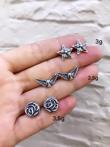 Chrome Hearts stud earrings