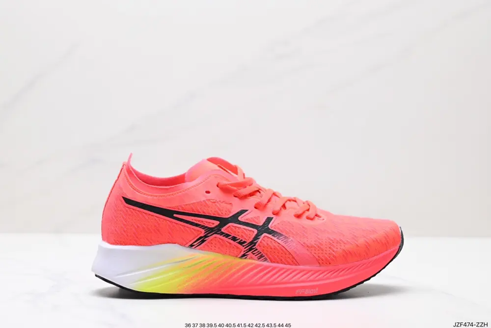 ASICS mesh upper material #soft suede material at the shoe collar 1011B326-960