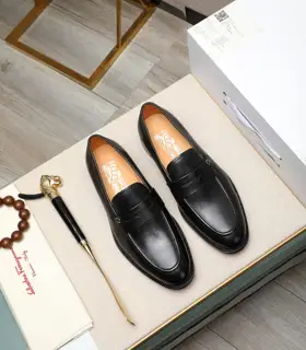 Salvatore Ferragamo business high-top boots