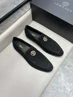 Versace business leather shoes