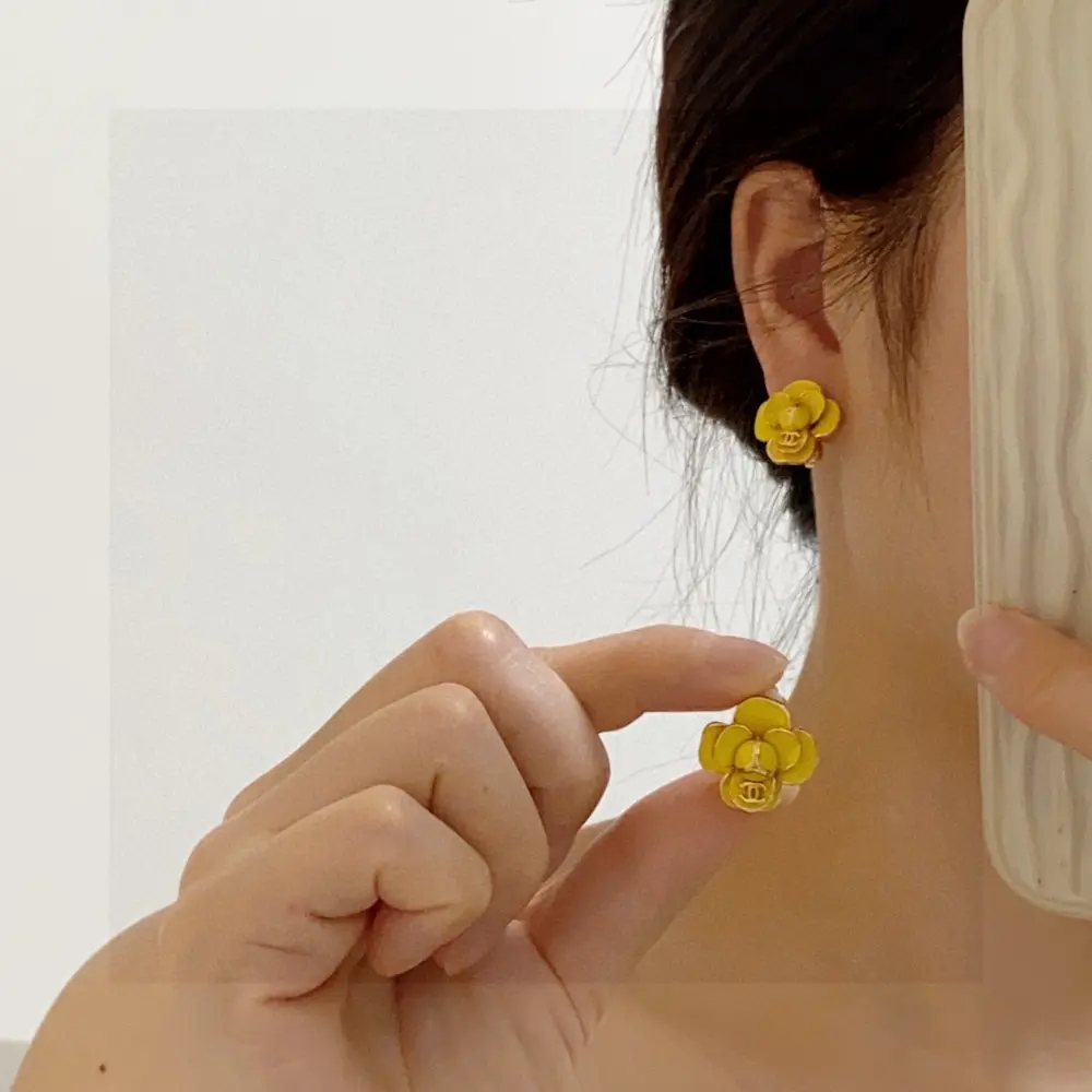 CHANEl style ear clips Earrings
