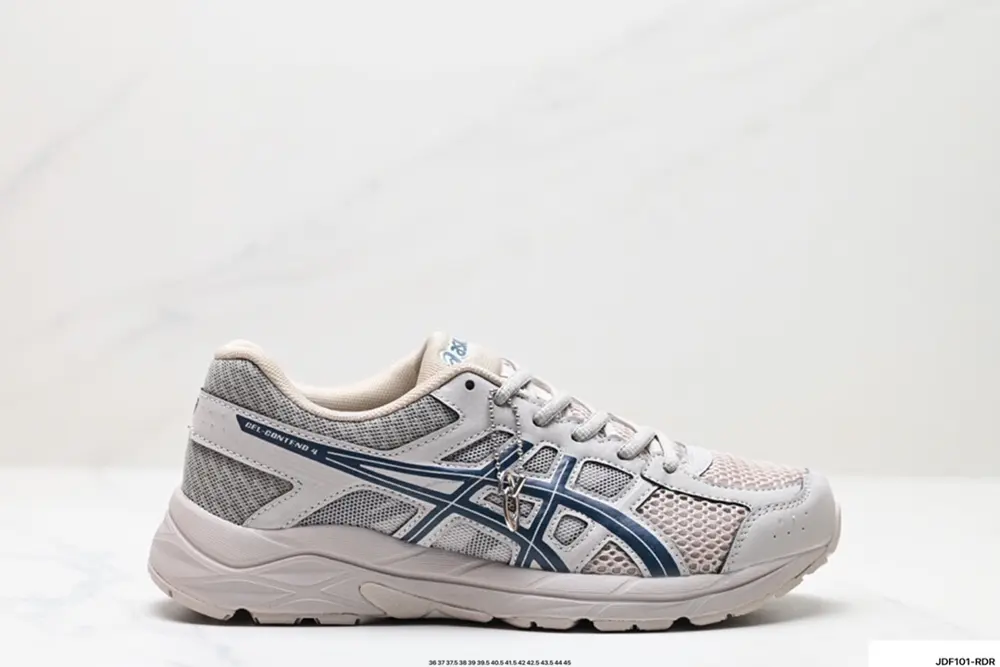 Asics/Asics breathable mesh upper with some synthetic leather material