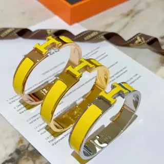 Hermes bracelet v gold original custom Hermes bracelet enamel craftsmanship is too