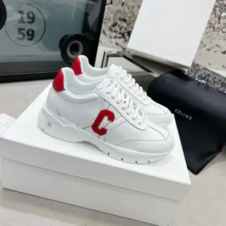 Celine RUNNER CR-01 low-top cowhide sneakers