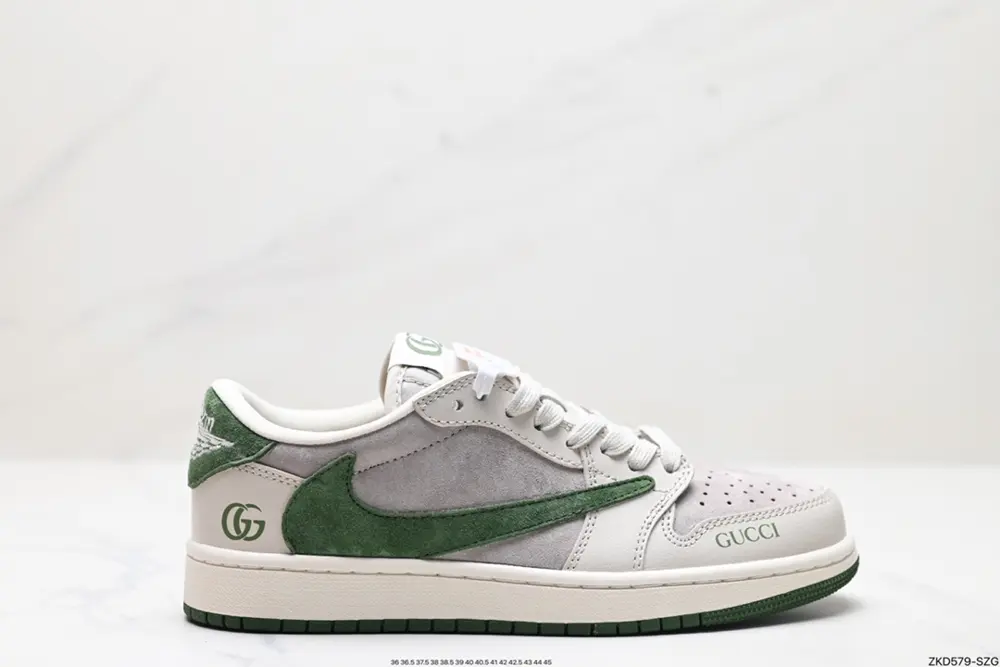 Nike AJ1 reverse hook Travis Scott x Air Jordan 1 “Reverse Mocha” AJ1 Joe 1 TS Lightning LX1988-106