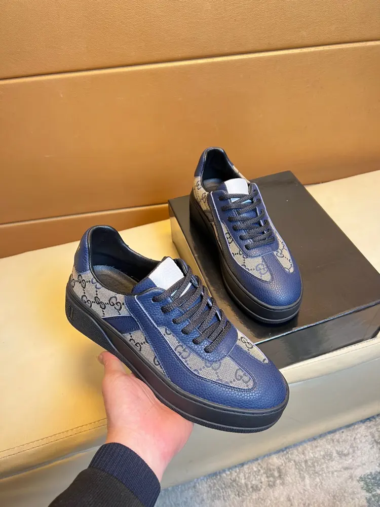 GUCCI sneakers. A must-have casual shoe for trendy men Original brand imported from Italy