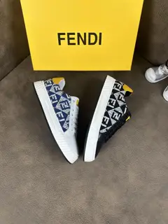 FENDI men’s high-top casual shoes