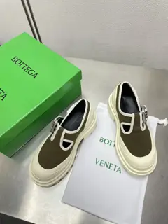 BOTTEGA VENETA latest Mary Jane thick-soled shoes Trek couple hiking shoes