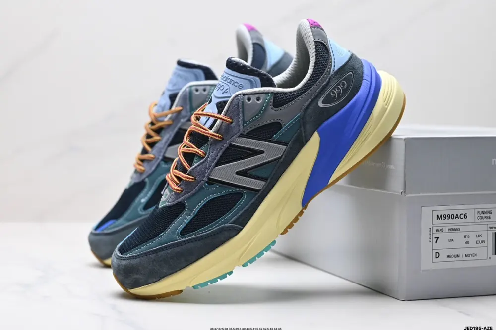 New Balance M990 series American-made retro sports running shoes M990AC6