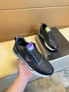 Armani sneakers. A must-have casual shoe for trendy men Original brand imported from Italy