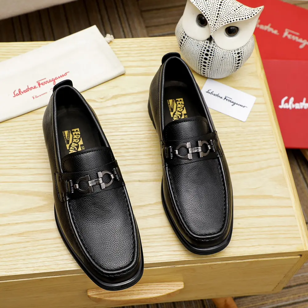 Salvatore Ferragamo casual slip-on shoes Official website original 1:1 mold