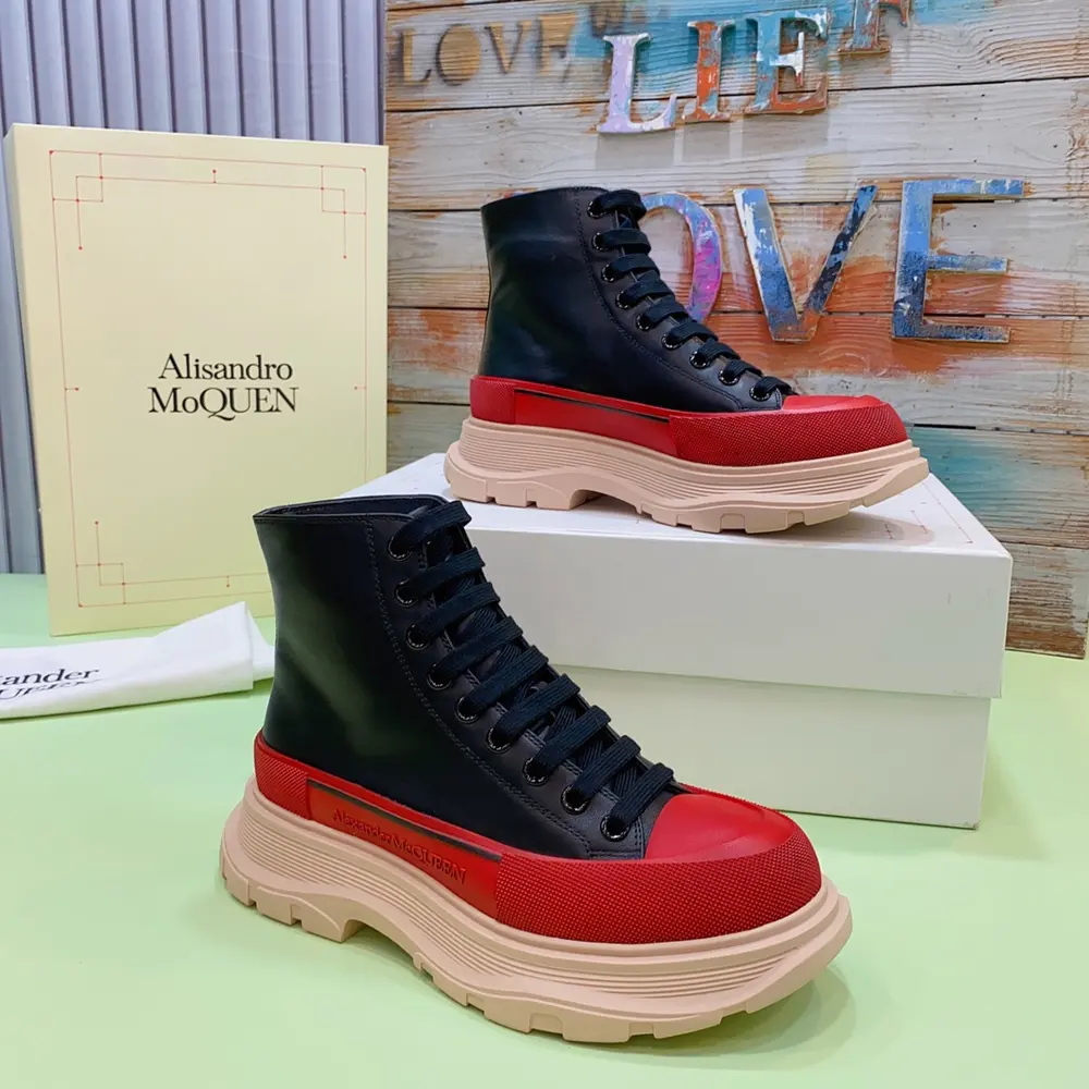 McQueen high-top casual shoes