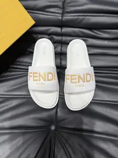 Fendi luxury slippers