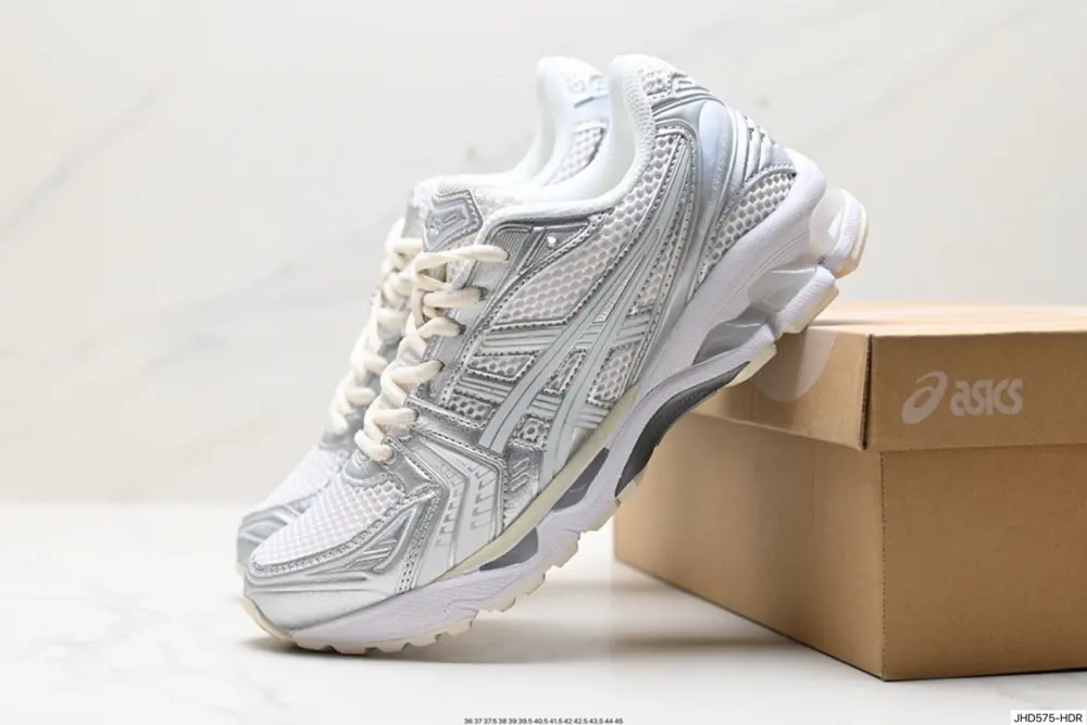 ASICS breathable mesh upper with some synthetic leather material uses the new AHAR+ rubber 1201A161-020