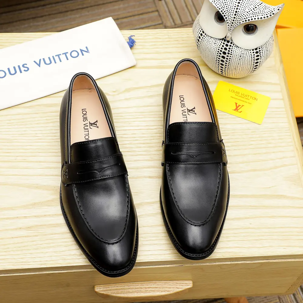 Louis Vuitton new men’s casual business leather shoes